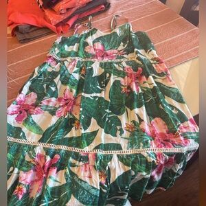 GB Girls Tropical Floral Midi Skirt 3 dress for the price of 1